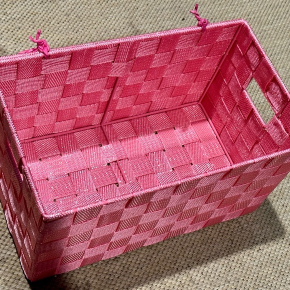 Storage & Organization Organization Storage Essentials Sparkly Pink